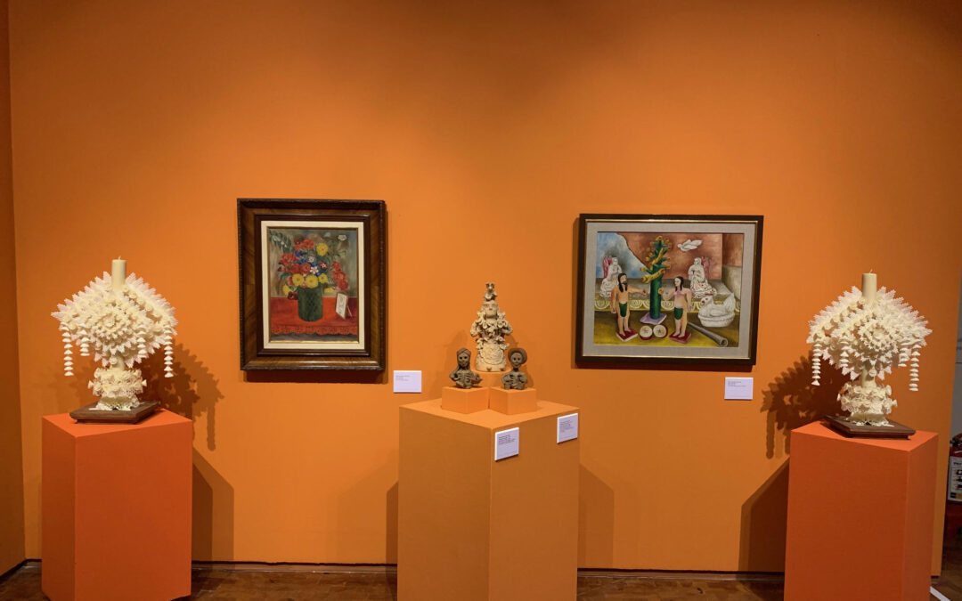 OBRAS DE TEODORA BLANCO, DE LA COLECCIÓN UDEC, BRILLAN EN EL PALACIO DE ITURBIDE