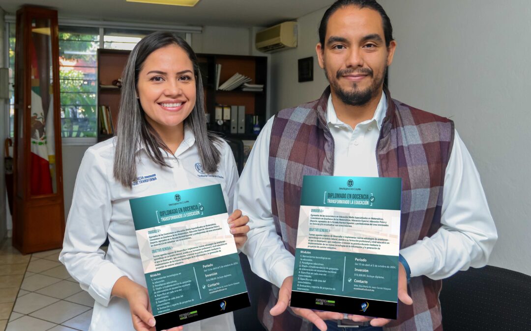 INVITAN A DIPLOMADO EN DOCENCIA PARA TRANSFORMAR LA EDUCACIÓN