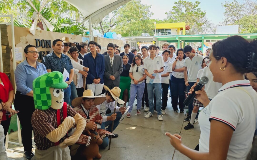 CELEBRAN DÍA DEL LIBRO CON EVENTO TEMÁTICO EN BACHILLERATO 16