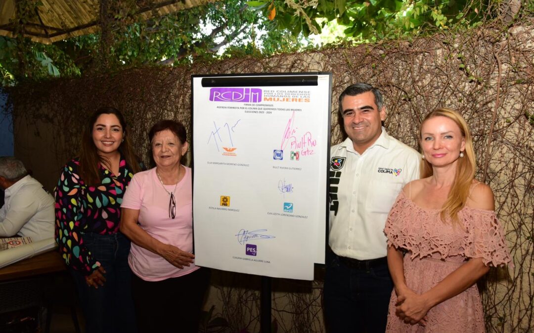 SE COMPROMETE RIULT A LUCHAR INCANSABLEMENTE POR LOS DERECHOS DE LAS MUJERES