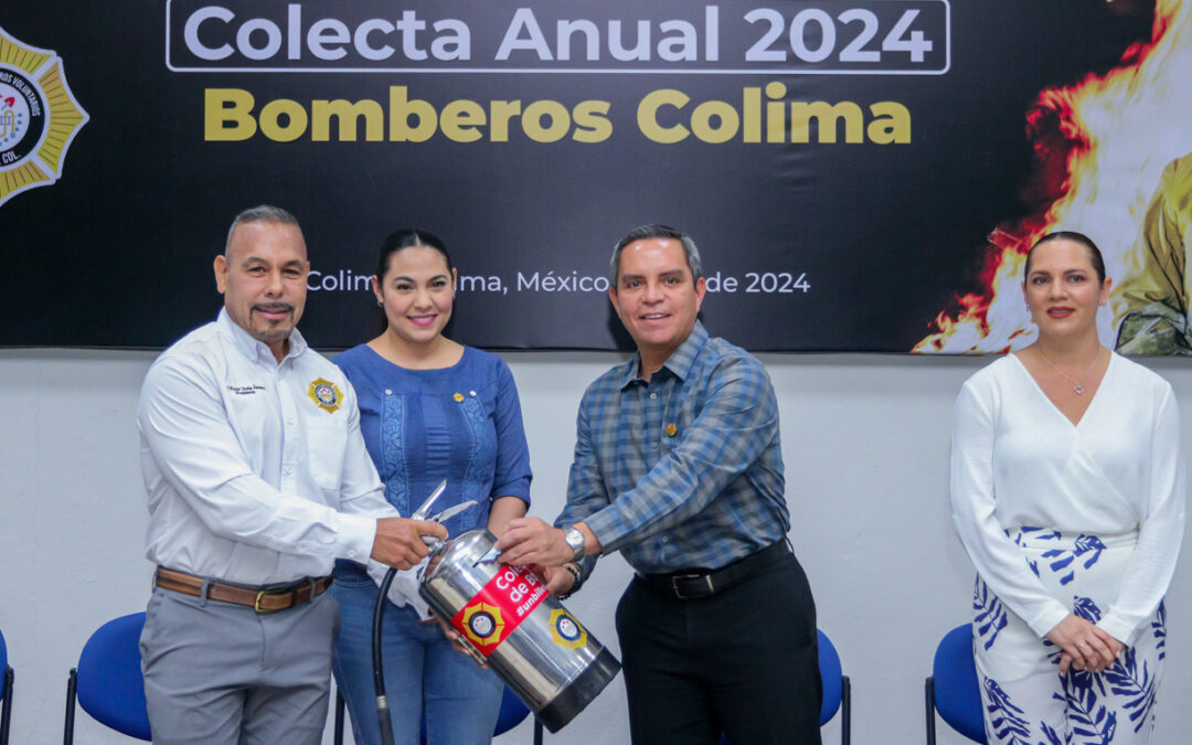 ARRANCÓ, EN LA UDEC, SEGUNDA COLECTA ANUAL DE BOMBEROS COLIMA
