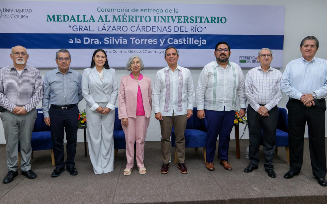 OTORGA UDEC MEDALLA LÁZARO CÁRDENAS A LA CIENTÍFICA MEXICANA SILVIA TORRES