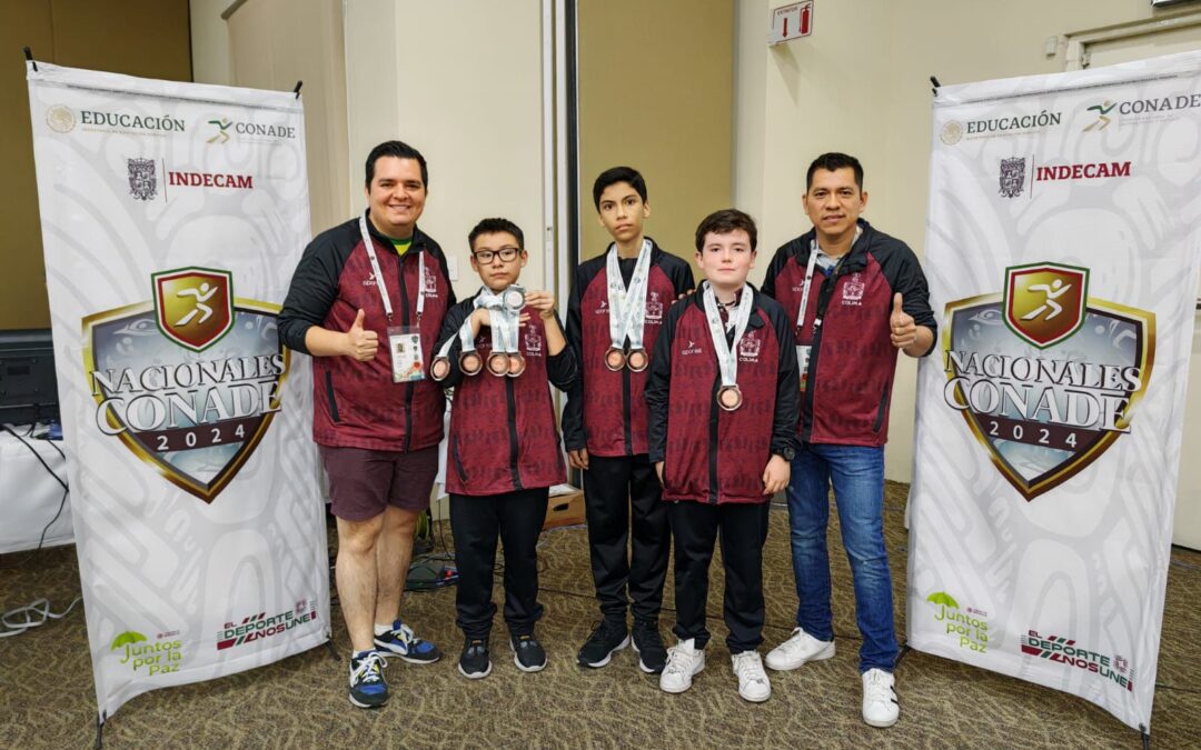 CIERRA COLIMA CON 8 MEDALLAS EN AJEDREZ DE NACIONALES CONADE 2024