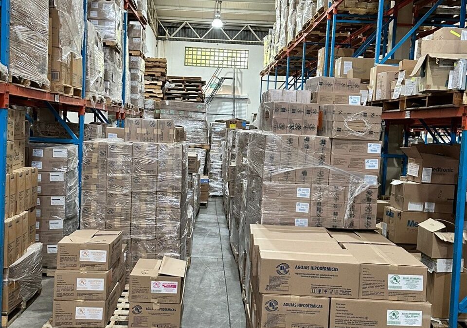 LLEGA A COLIMA MATERIAL DE CURACIÓN, COMO PARTE DE LA COMPRA EMERGENTE