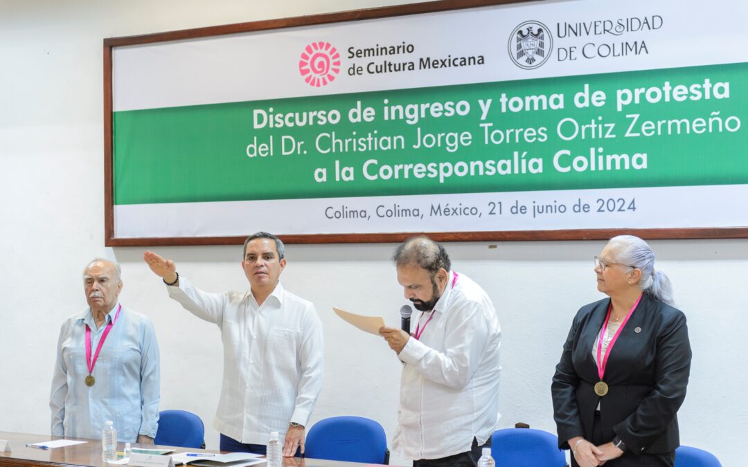 ES CHRISTIAN TORRES ORTIZ MIEMBRO HONORARIO EN SEMINARIO DE CULTURA MEXICANA