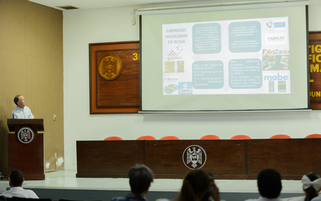 DISERTAN SOBRE RELACIÓN MÉXICO-RUSIA, EN LA UDEC