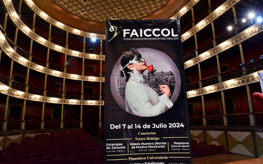 ANUNCIA CULTURA PRIMER FESTIVAL Y ACADEMIA INTERNACIONAL DE CANTO 2024