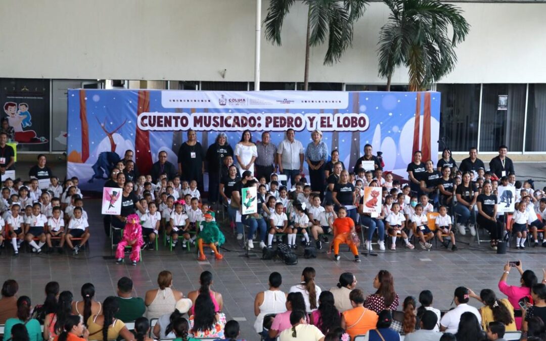 MÁS DE 160 ESTUDIANTES DE PREESCOLAR PROTAGONIZAN CUENTO ‘PEDRO Y EL LOBO’