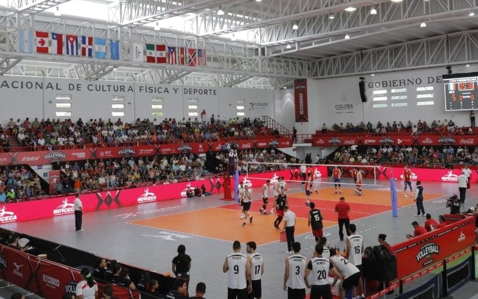 COLIMA SEDE DE LA COPA PANAMERICANA DE NORCECA VARONIL, DEL 17 AL 22 DE JUNIO