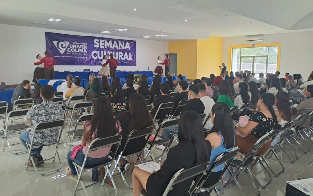 INICIA SEMANA CULTURAL UNIVER COLIMA, FESTEJAR 25 AÑOS