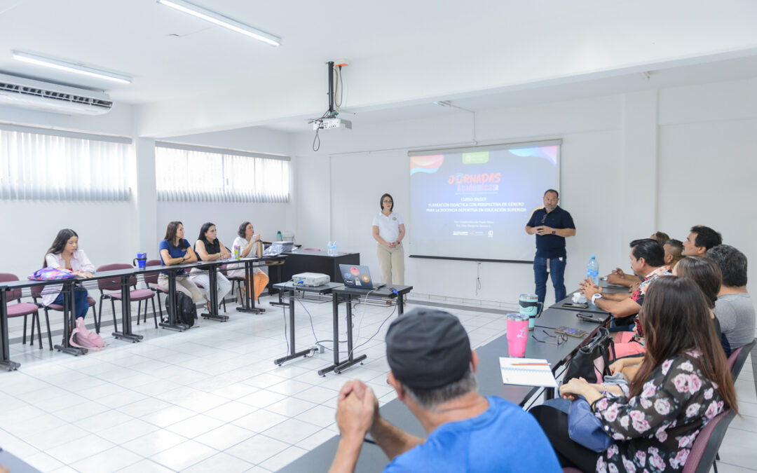 PROMUEVEN PERSPECTIVA DE GÉNERO EN LA DOCENCIA DEPORTIVA, EN LA UDEC