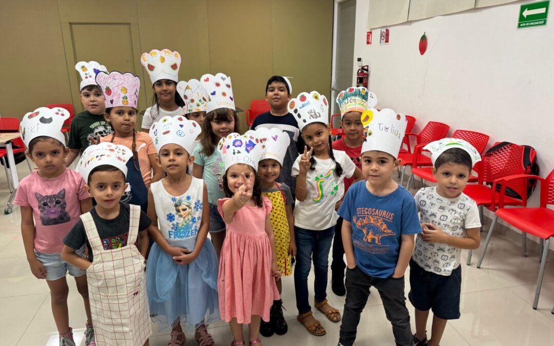 PEQUEÑOS CHEFS CONQUISTAN LA COCINA Y APRENDEN SOBRE ALIMENTACIÓN SALUDABLE