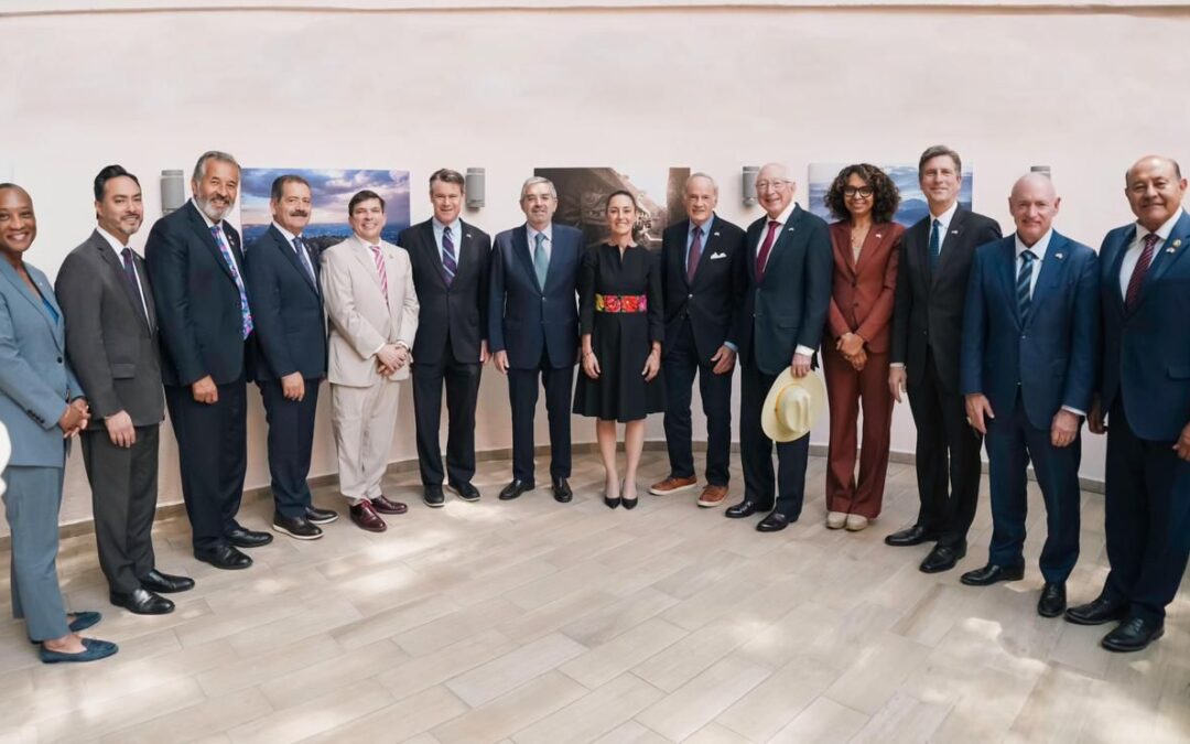 CLAUDIA SHEINBAUM SOSTIENE REUNIÓN CON DELEGACIÓN BIPARTIDISTA DE SENADORES Y CONGRESISTAS DE ESTADOS UNIDOS*
