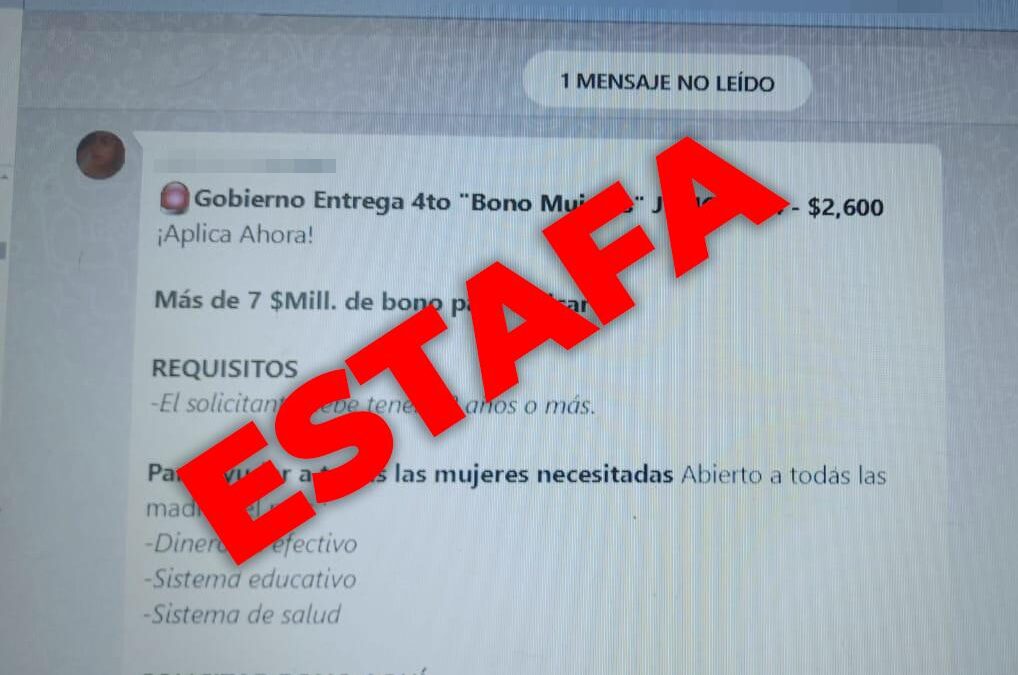 ALERTA SECRETARÍA DE BIENESTAR QUE NO EXISTEN ‘GESTORES DE BONO DE APOYOS’