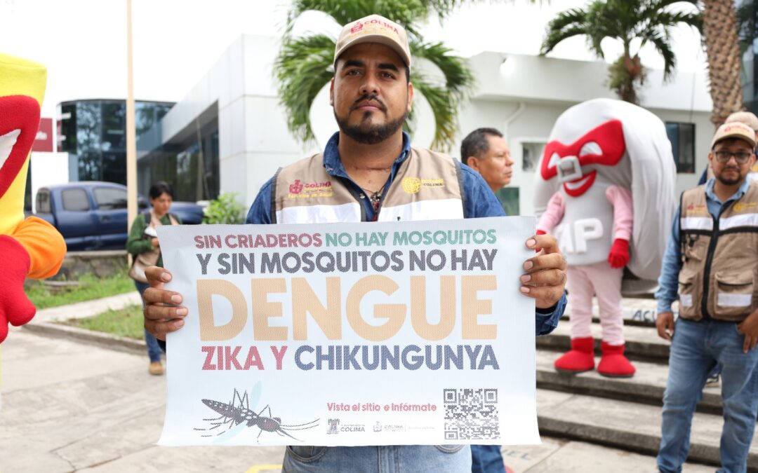 COLIMA REDUCE CASOS DE DENGUE Y YA NO ES DE LOS PRIMEROS EN EL PAÍS
