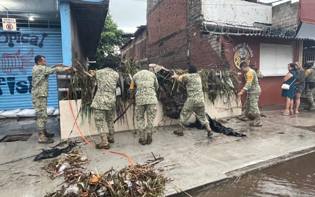 ATENDIÓ UEPC INCIDENTES POR LLUVIA DEL DOMINGO, NO HAY REPORTE DE VÍCTIMAS FATALES