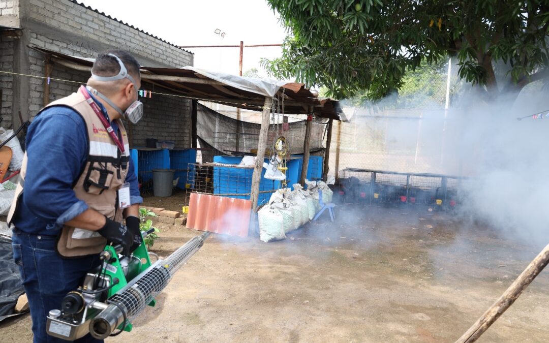 SALUD COLIMA ANUNCIA MÁS OPERATIVOS DE NEBULIZACIÓN CONTRA EL DENGUE, EN 6 LOCALIDADES DE CUAUHTÉMOC