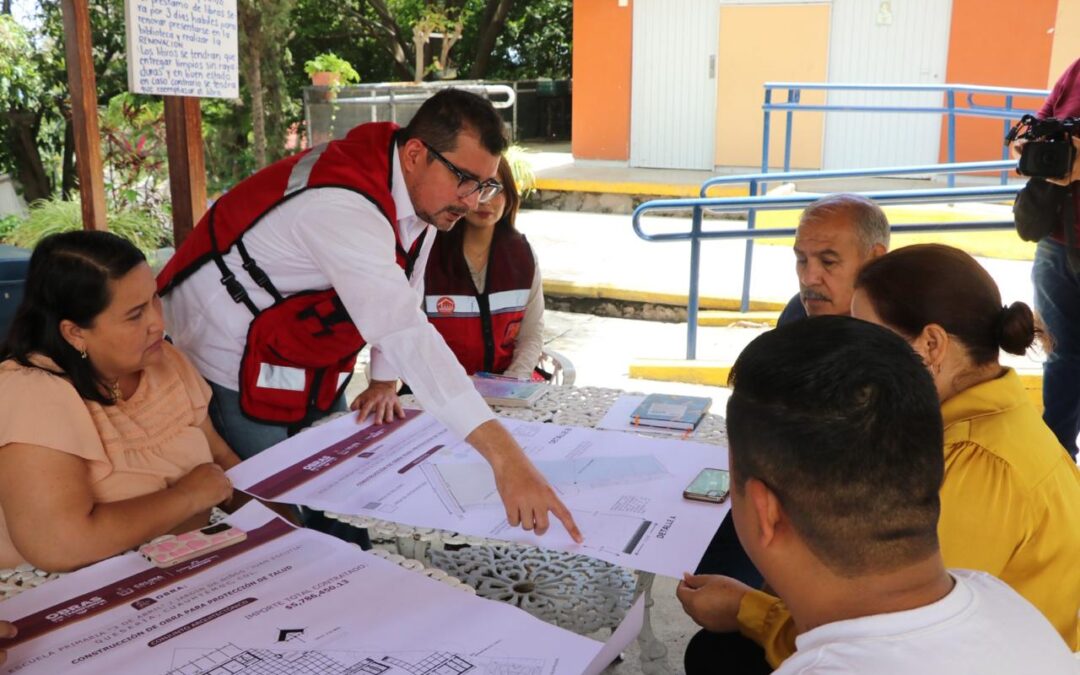 EDUCACIÓN COLIMA SUPERVISA OBRAS EN PLANTELES DE QUESERÍA
