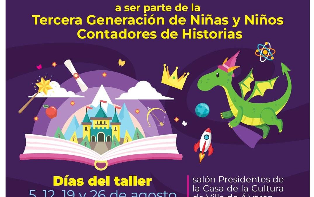 CONVOCA TEY GUTIÉRREZ A PARTICIPAR EN LOS PROGRAMAS DE CUENTA CUENTOS