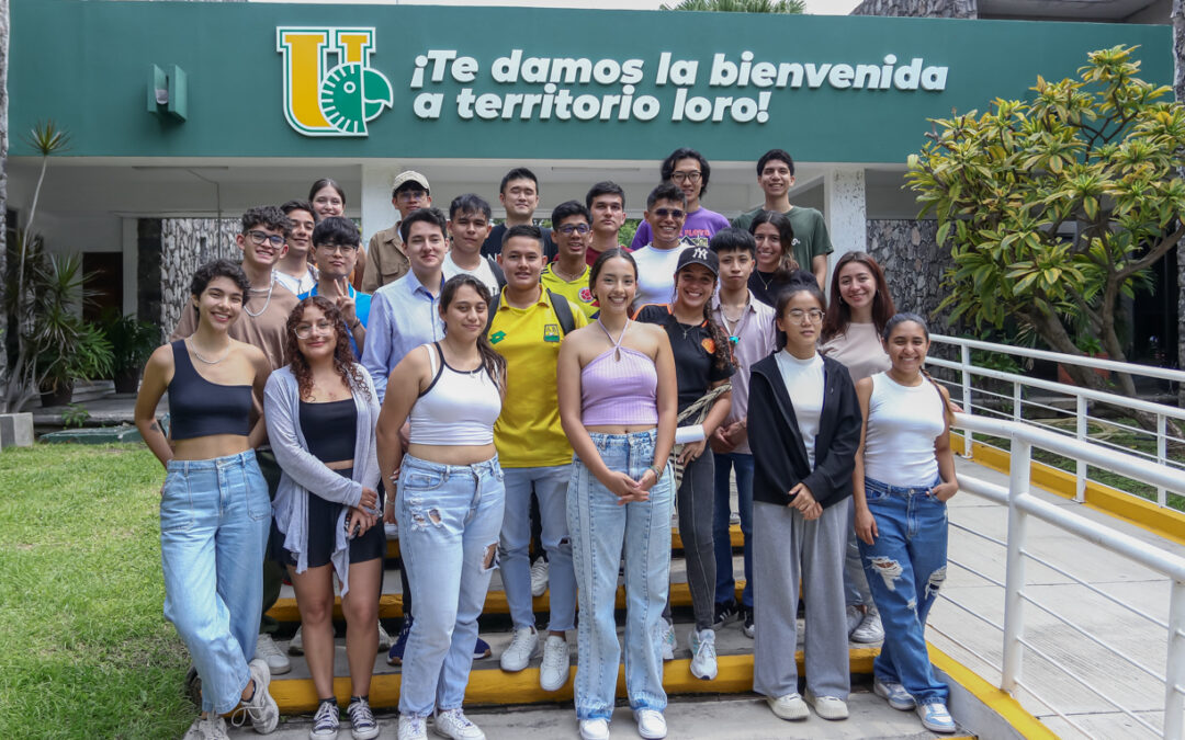 DAN LA BIENVENIDA A 55 ESTUDIANTES EXTRANJEROS Y DEL PAÍS