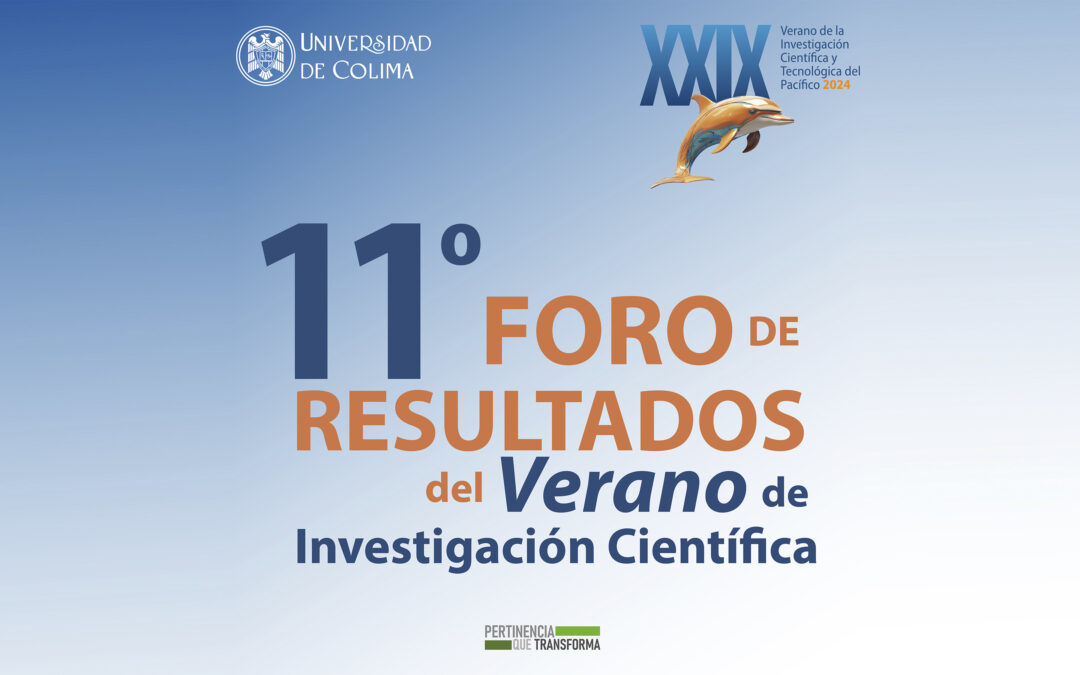 INVITAN AL 11º FORO DE PRESENTACIÓN DE RESULTADOS DEL VERANO DE INVESTIGACIÓN