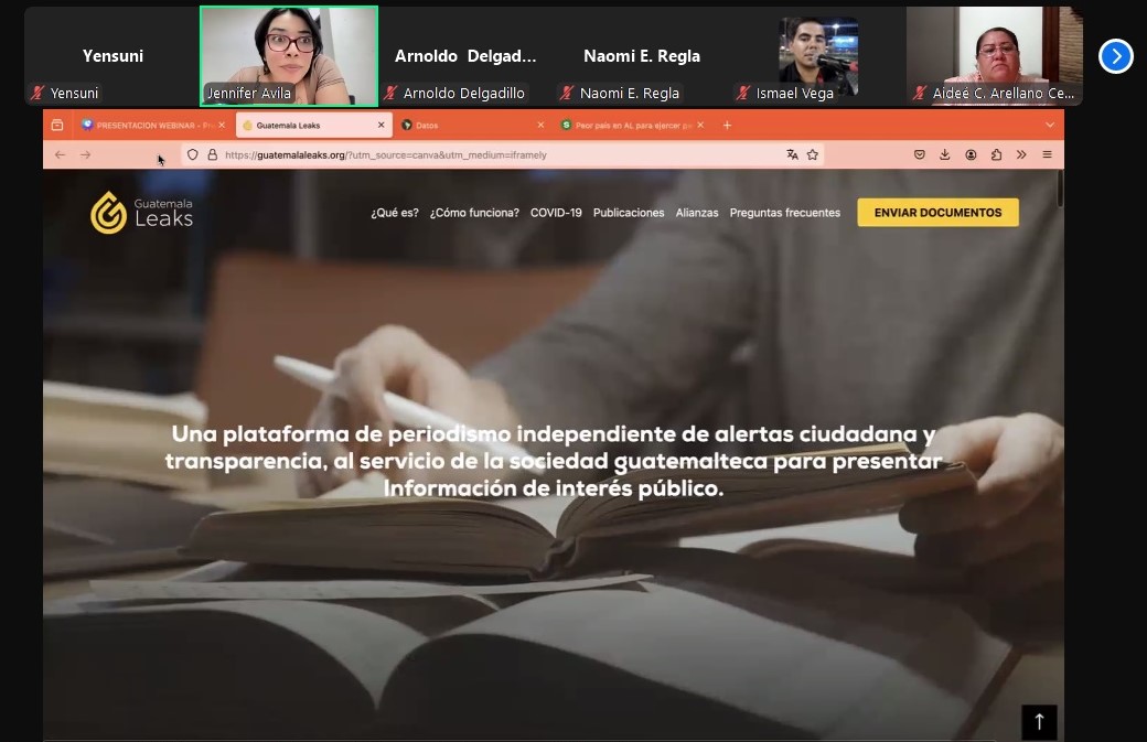 INTENSIFICAN GOBIERNOS AUTORITARIOS RESTRICCIONES A LA LIBERTAD DE PRENSA: JENNIFER ÁVILA