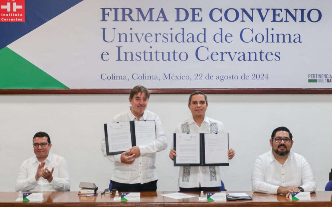 FIRMA UDEC CONVENIO DE COLABORACIÓN CON EL INSTITUTO CERVANTES DE ESPAÑA