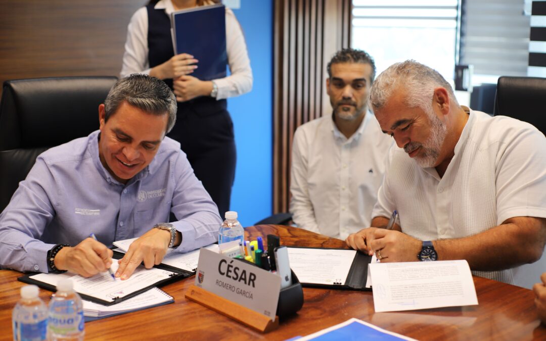 FIRMAN CONVENIO UDEC Y GRUPO CIMA, POR LA EDUCACIÓN DEL PUERTO