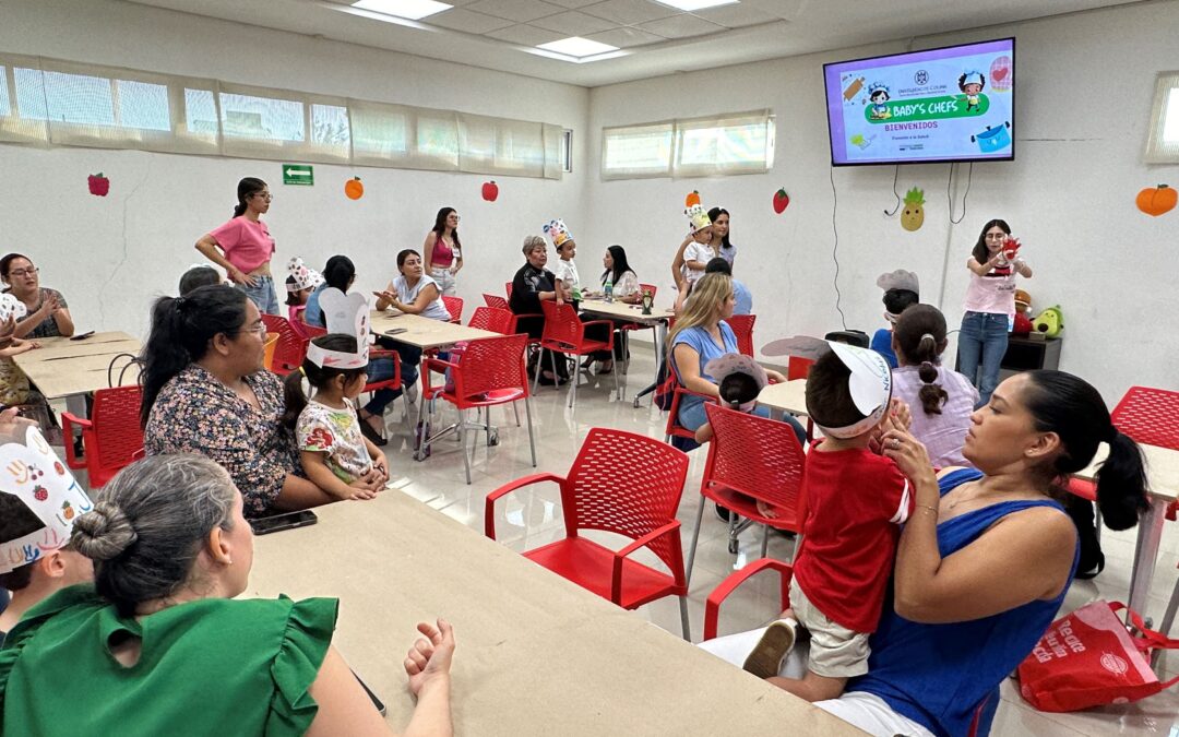 FOMENTAN HÁBITOS SALUDABLES CON EL TALLER BABY CHEF
