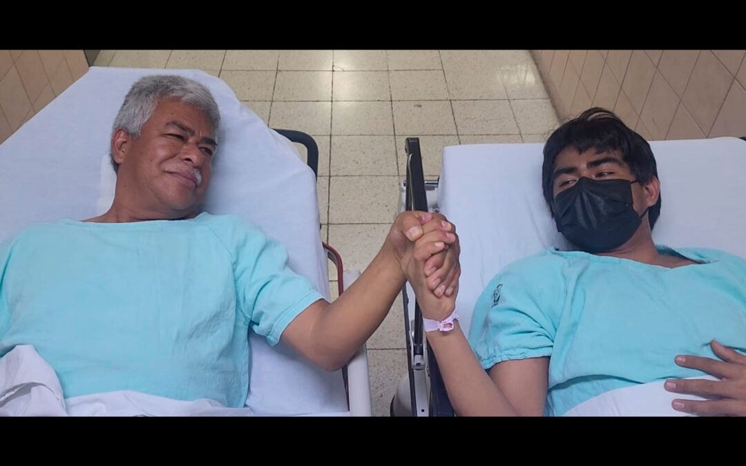 PADRE SALVA A SU HIJO AL DONARLE UN RIÑÓN EN IMSS AGUASCALIENTES