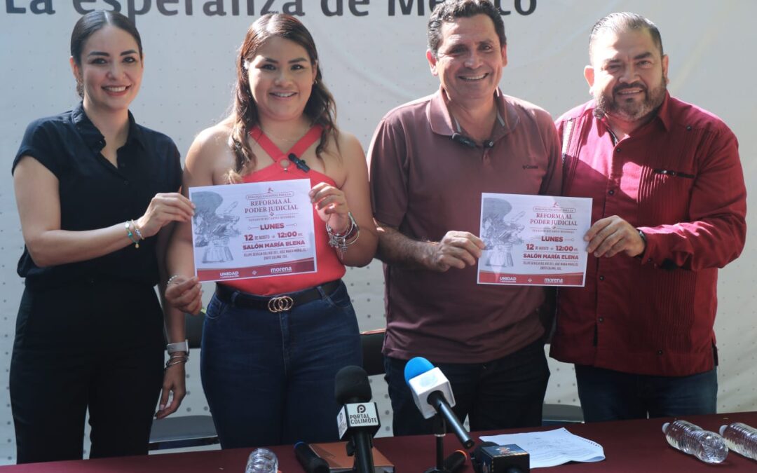 RICARDO MONREAL ENCABEZARÁ FORO SOBRE REFORMA JUDICIAL, EN COLIMA