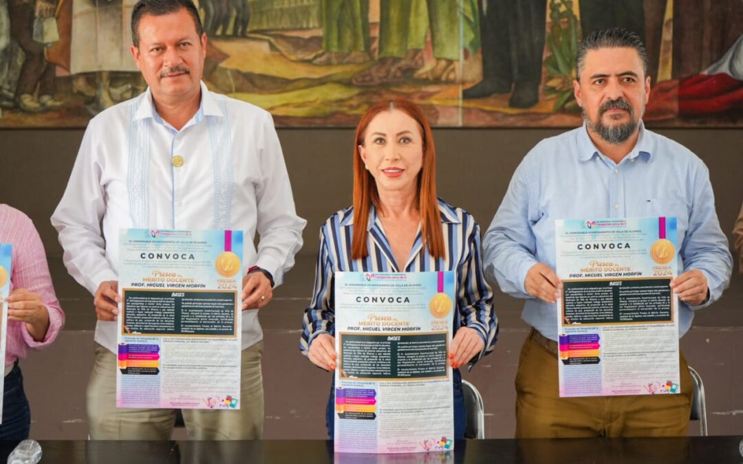 CONVOCA TEY A MAESTRAS Y MAESTROS A LA PRESEA AL MÉRITO DOCENTE 2024