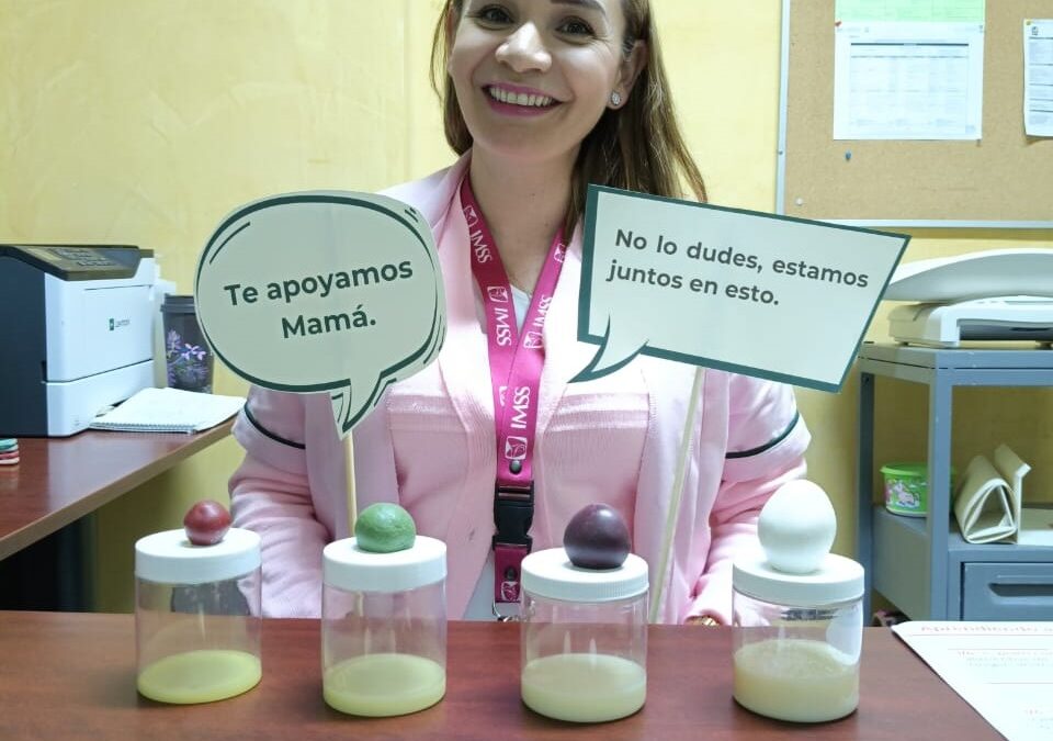PROMOCIONA IMSS COLIMA LACTANCIA MATERNA COMO MEJOR ALIMENTO QUE DEBE RECIBIR EL RECIÉN NACIDO