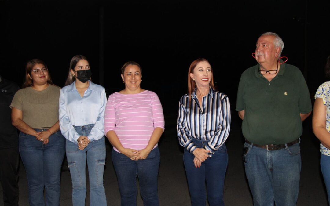 ENTREGA TEY MÁS LUMINARIAS LED EN SALIDA A MINATITLÁN