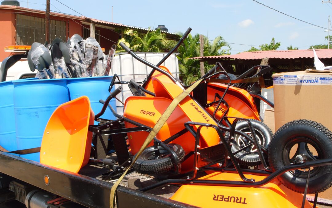 ROCÍO BELTRÁN ENTREGÓ APORTACIONES PARA REFORESTACIÓN DEL CERRO DEL TORO