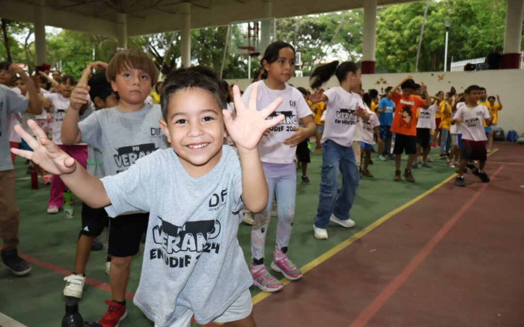 CON ÉXITO Y MUCHA DIVERSIÓN CONCLUYE ‘MI VERANO EN LA UDIF’