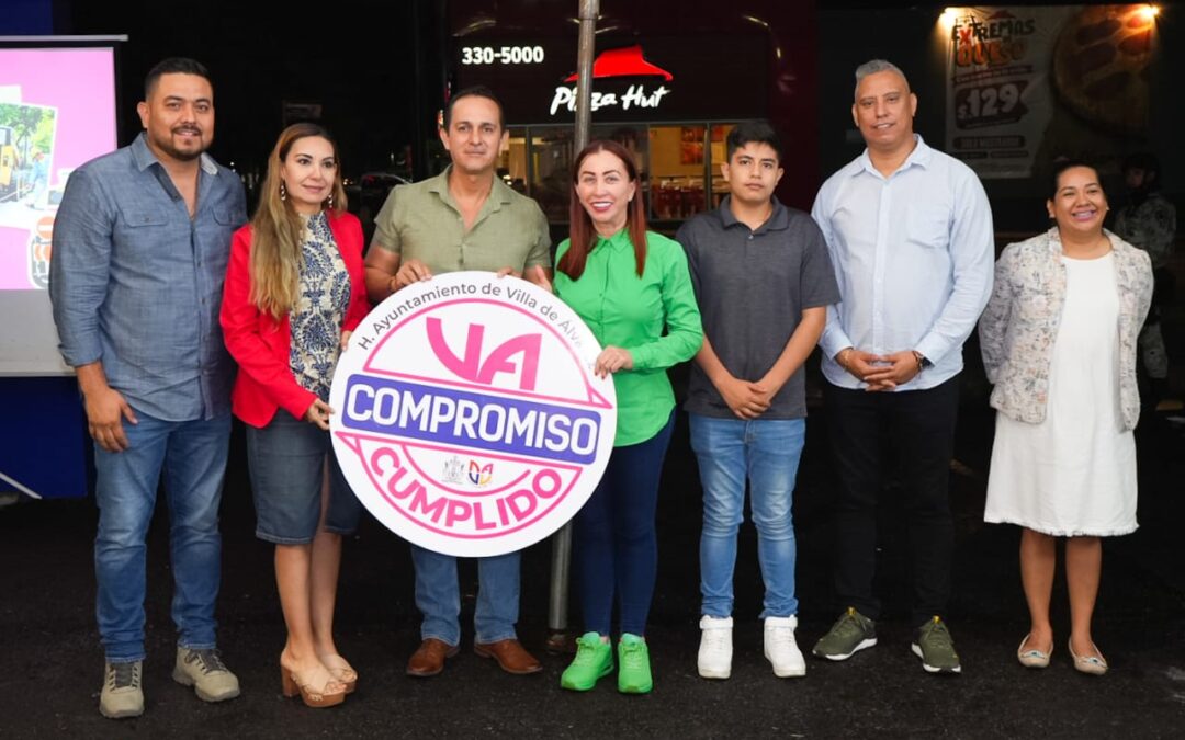 CUMPLE TEY GUTIÉRREZ ENTREGA DE 2.8 KM DE REPAVIMENTACIÓN EN AV. MA. AHUMADA