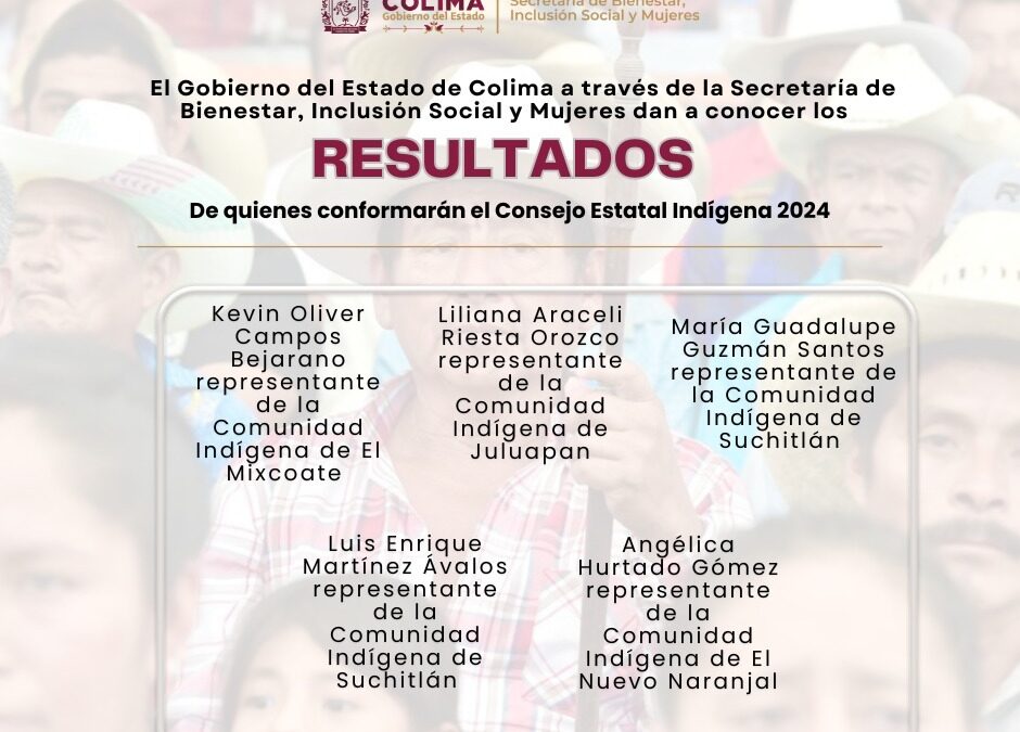 DEFINEN A PERSONAS QUE INTEGRARÁN EL CONSEJO ESTATAL INDÍGENA 2024: SEBIINSOM