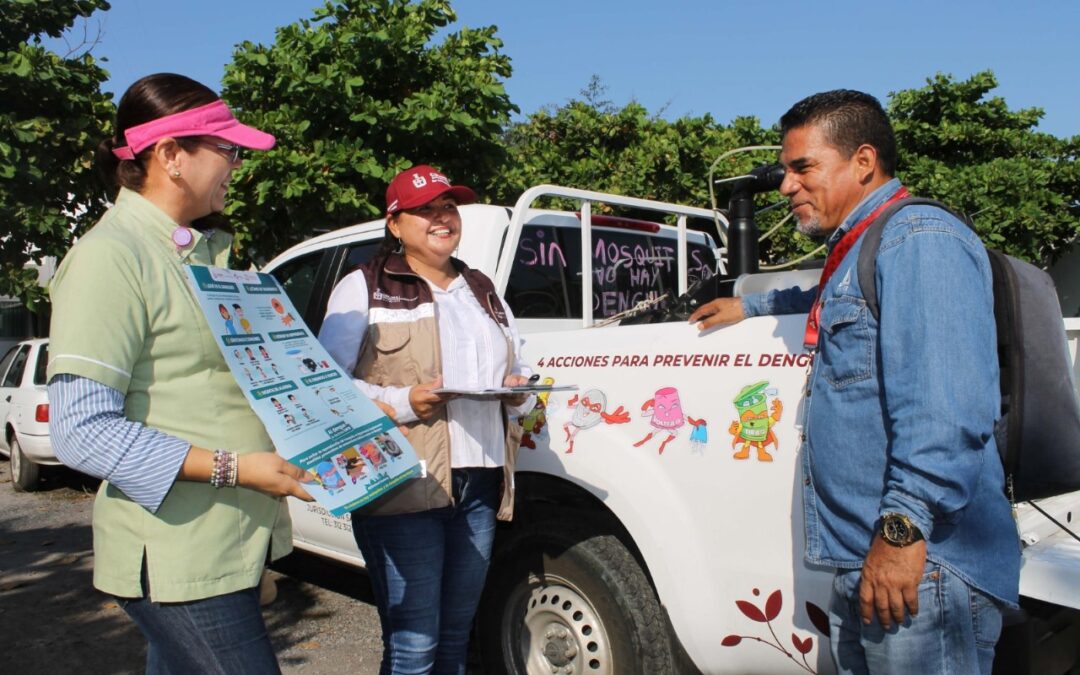 INTEGRA COESPRIS ACCIONES PARA REFORZAR CONTROL DEL DENGUE EN EL ESTADO DE COLIMA