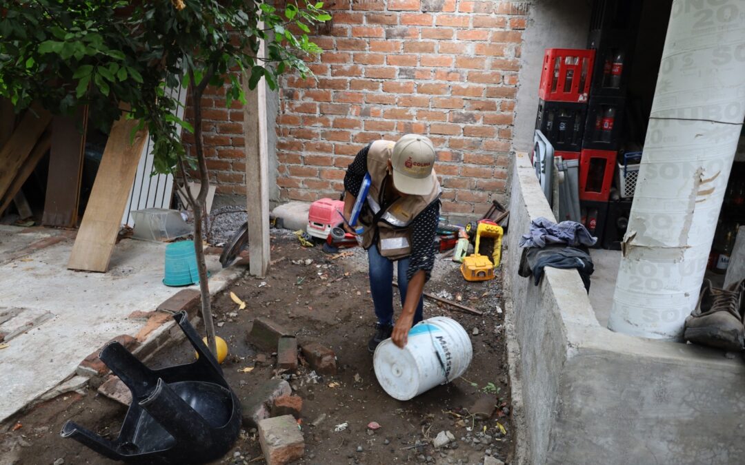INTENSIFICA SALUD ACCIONES DE CONTROL LARVARIO CONTRA EL DENGUE EN LOS 5 MUNICIPIOS DE MAYOR RIESGO