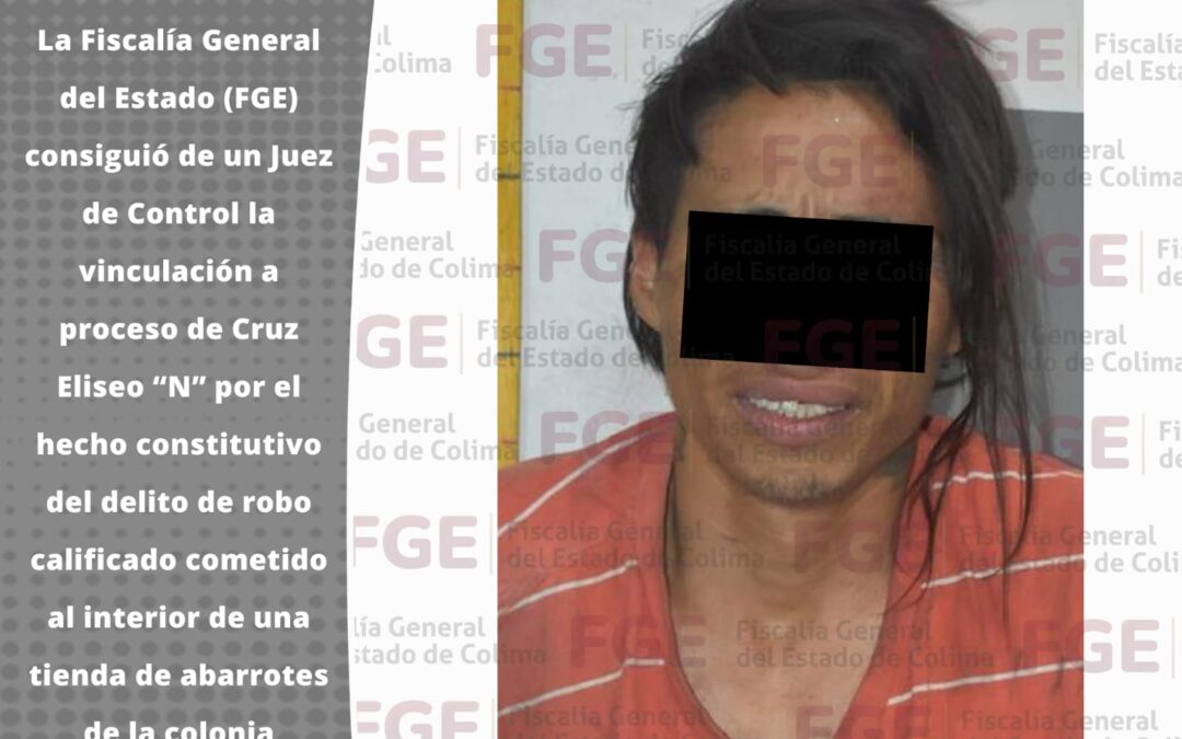 AL BOTE, SUJETO QUE ROBO EFECTIVO DE UNA TIENDA DE ABARROTES EN COLIMA