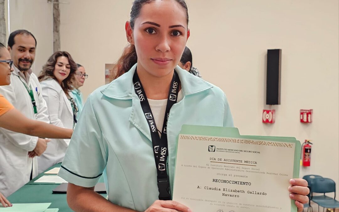 RECONOCE IMSS COLIMA EL TRABAJO DE LAS ASISTENTES MÉDICAS