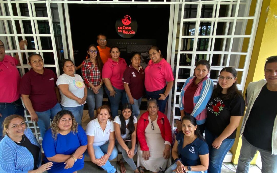 IMPULSAN EL DESARROLLO COMUNITARIO CON TALLER ESPECIAL DE PAICE, EN CASA DEL VOLCÁN