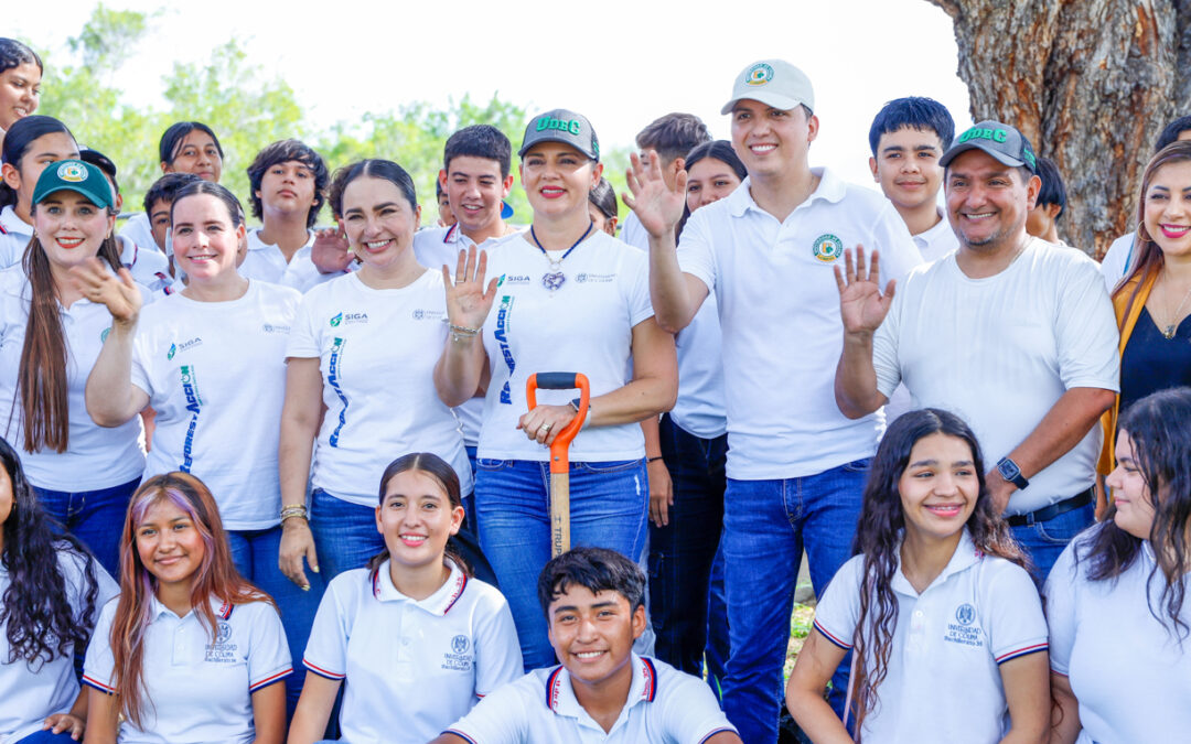 JORNADA DE REFORESTACCIÓN LLEGA A TECOMÁN, CON 500 NUEVOS ÁRBOLES
