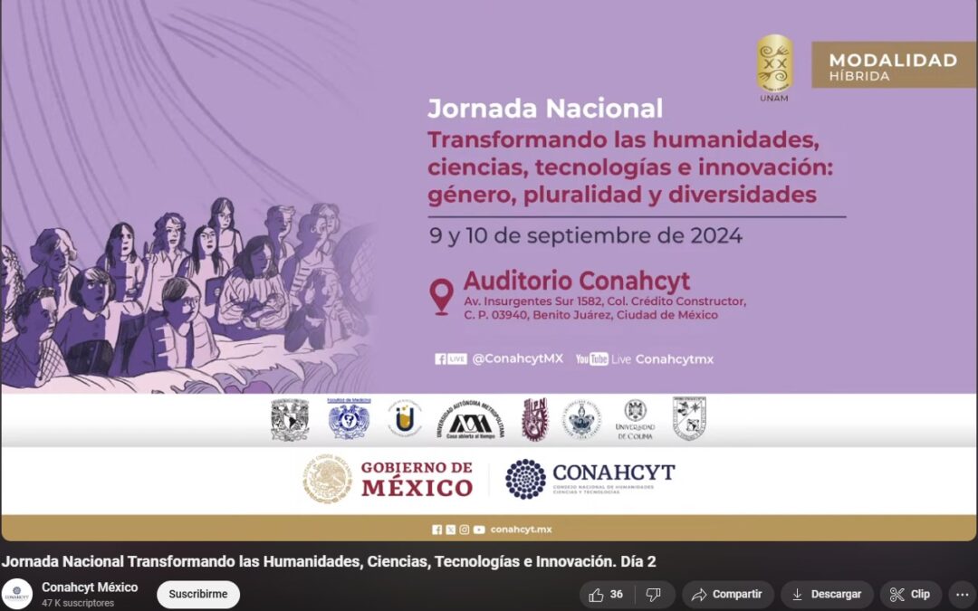 UDEC EN JORNADA DE CONAHCYT, SOBRE GÉNERO, PLURALIDAD Y DIVERSIDADES