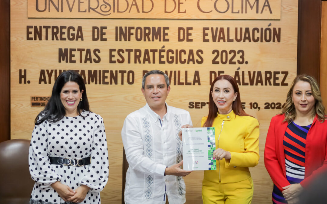 EVALÚAN CON ÉXITO METAS ESTRATÉGICAS 2023 DEL AYUNTAMIENTO DE VILLA DE ÁLVAREZ