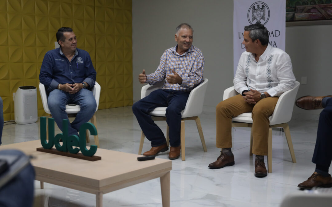 REALIZA PRESIDENTE ELECTO DE ARMERÍA VISITA DE TRABAJO A LA UDEC