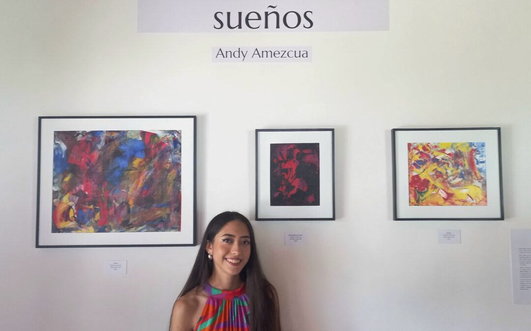 EXPONE ANDY AMEZCUA SU VIAJE EN SUEÑOS, EN EL MURO KM10