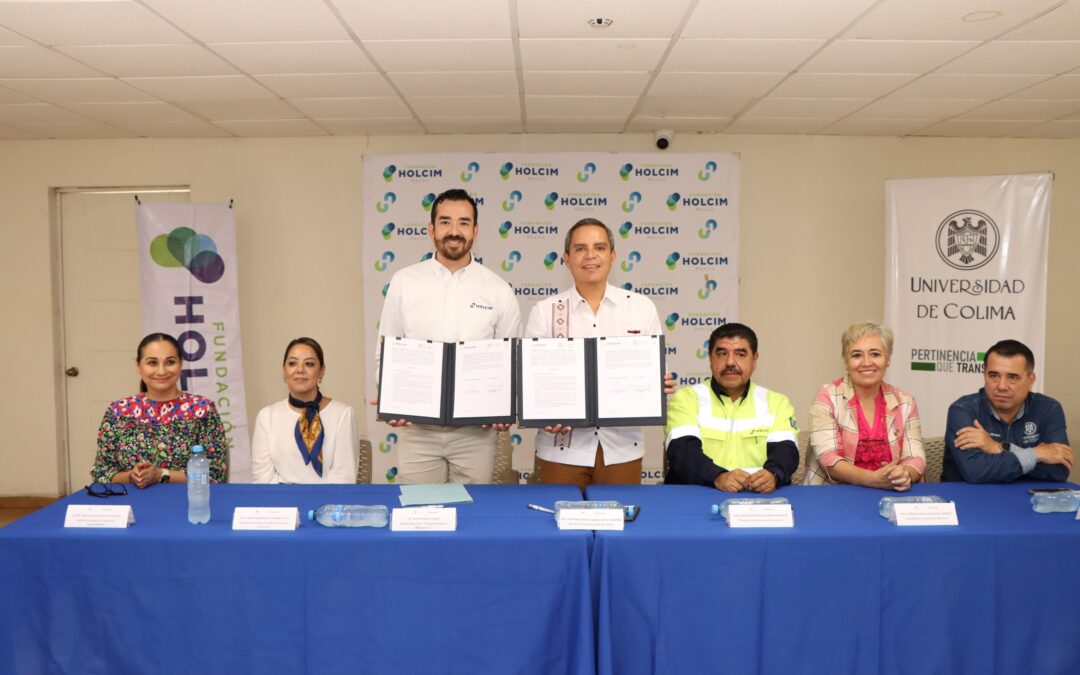 FIRMAN CONVENIO UDEC Y GRUPO HOLCIM PARA QUE MÁS JÓVENES SIGAN ESTUDIANDO