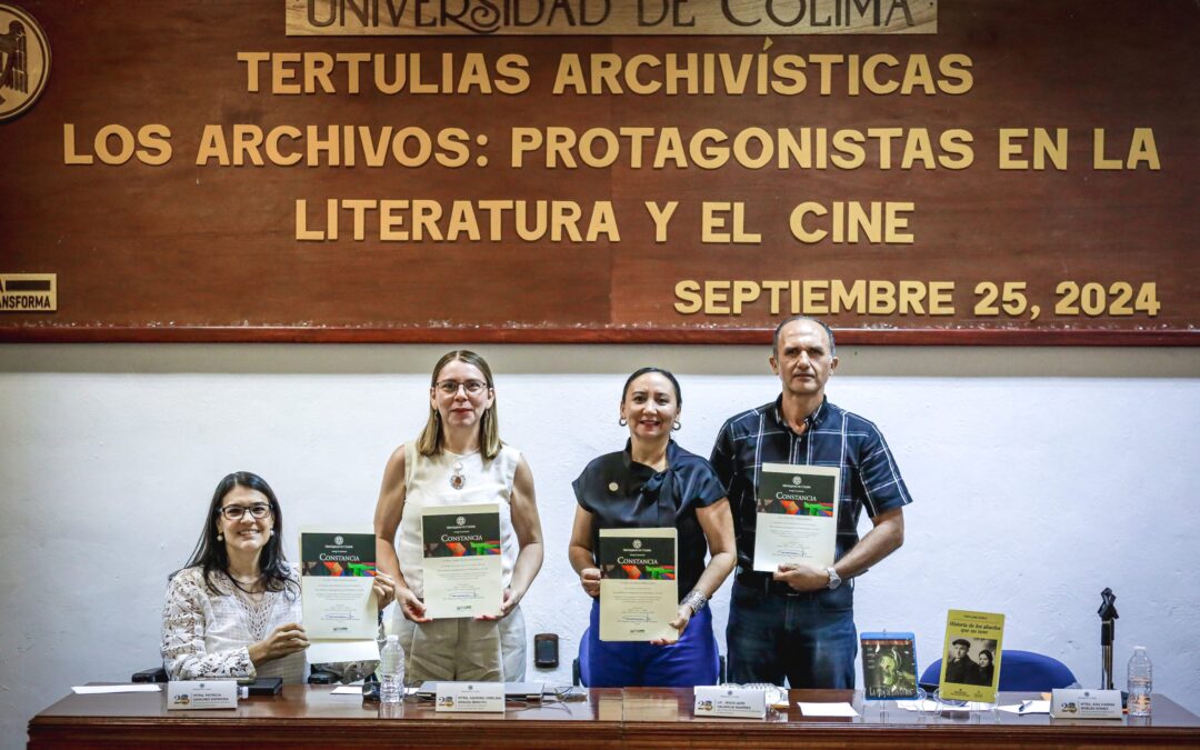ANALIZAN VISIÓN QUE TIENEN EL CINE Y LA LITERATURA DE LOS ARCHIVOS